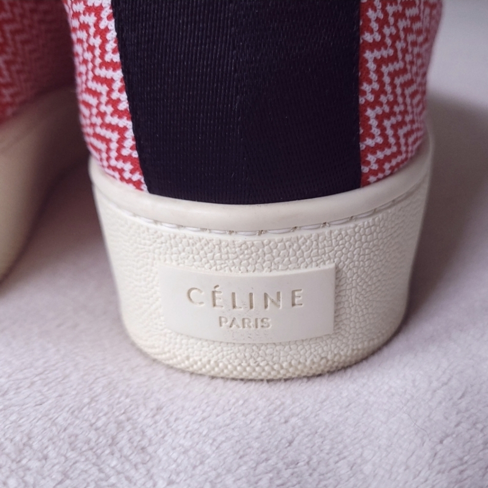 Celine Pull On Trainers Cloud Knit Sneaker SIZE UK 39 / US 8.5 - Picture 3 of 9